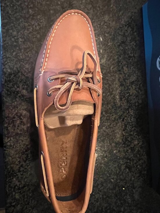 Sperry AO 2-Eye Boat Shoes – Royal Brown Leather – Men\'s US 9 / EU 42 – NIB main image 7
